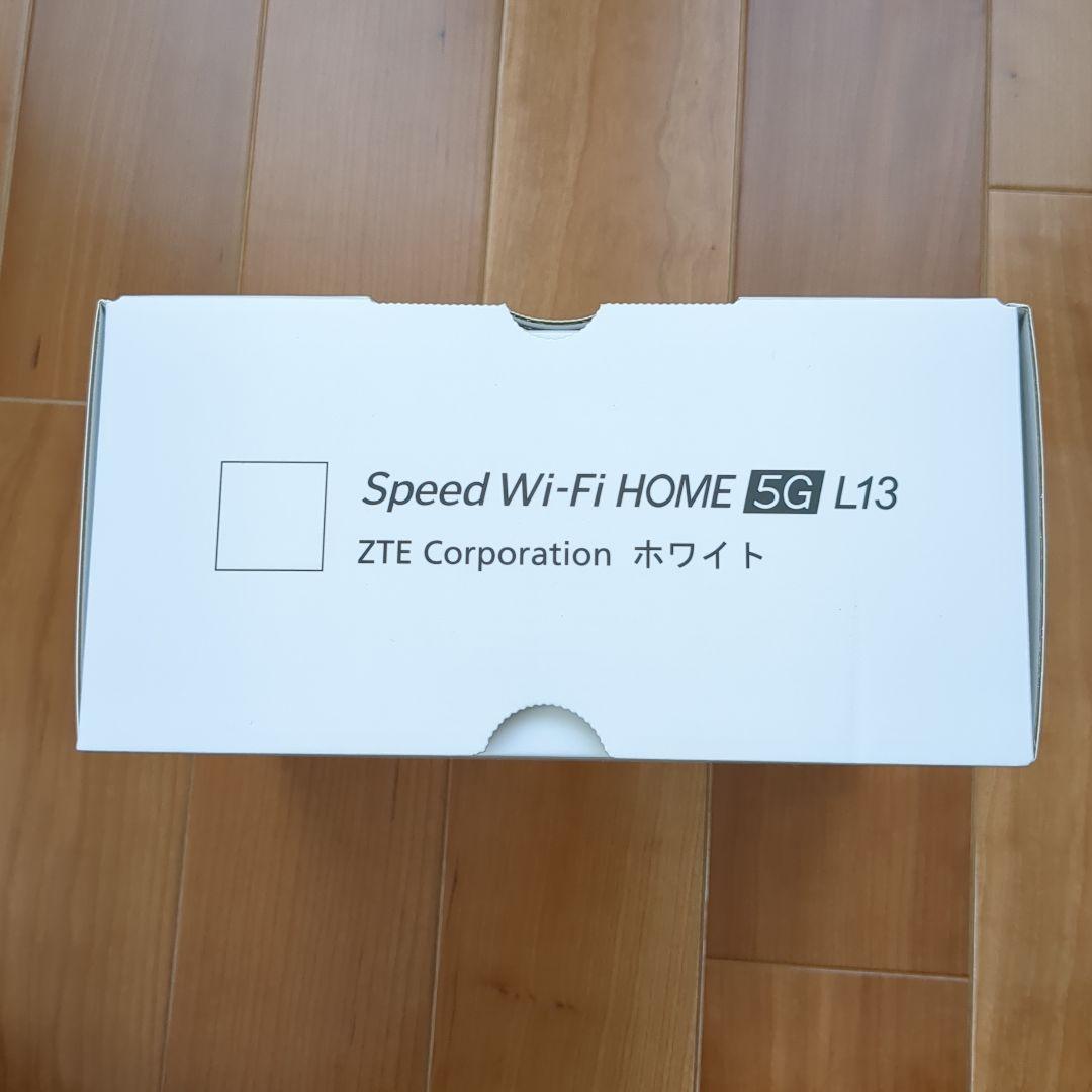 Speed Wi-Fi  5G L13 本体【未使用品】