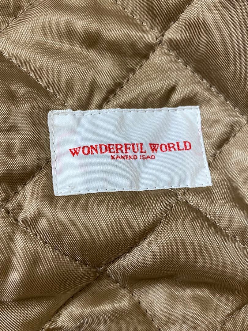 8982. 【レア】WONDERFUL WORLD ロング ダッフルコート