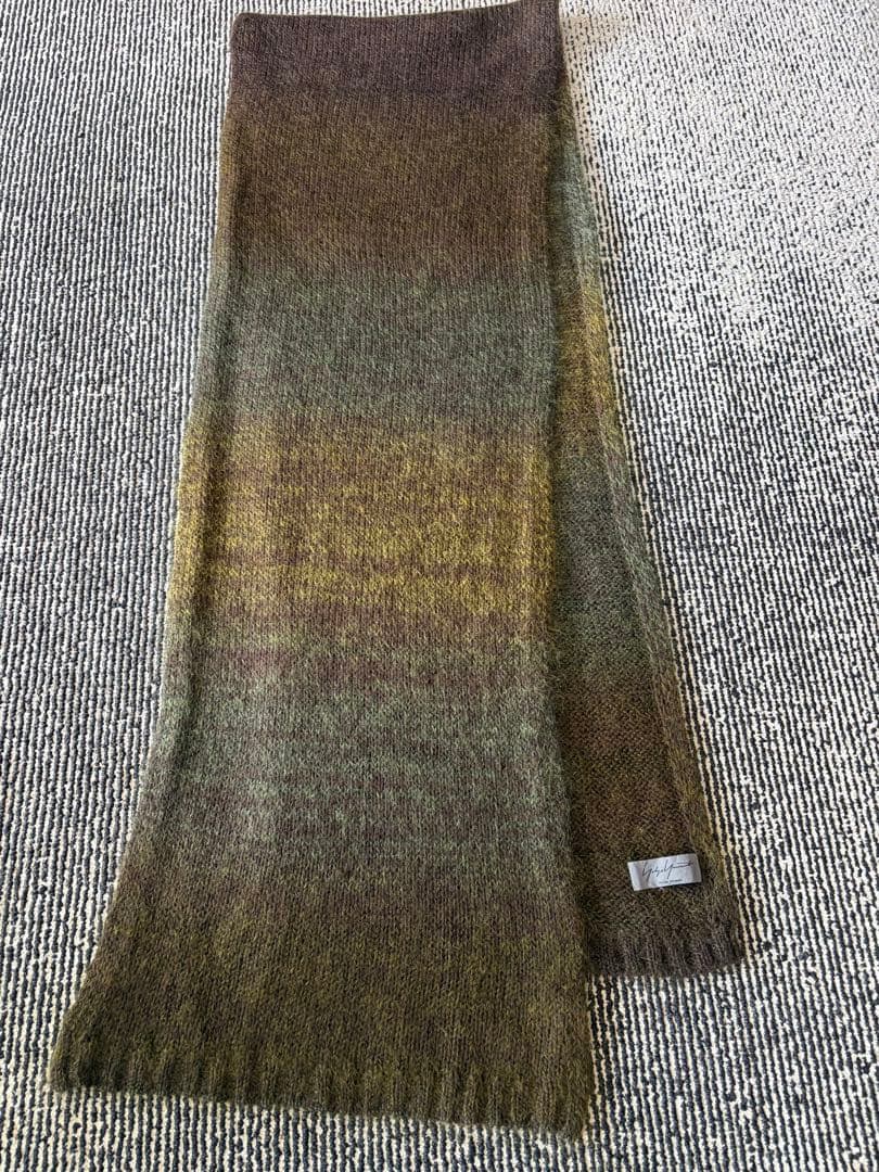 Yohji Yamamoto POUR HOMMEのニットマフラー