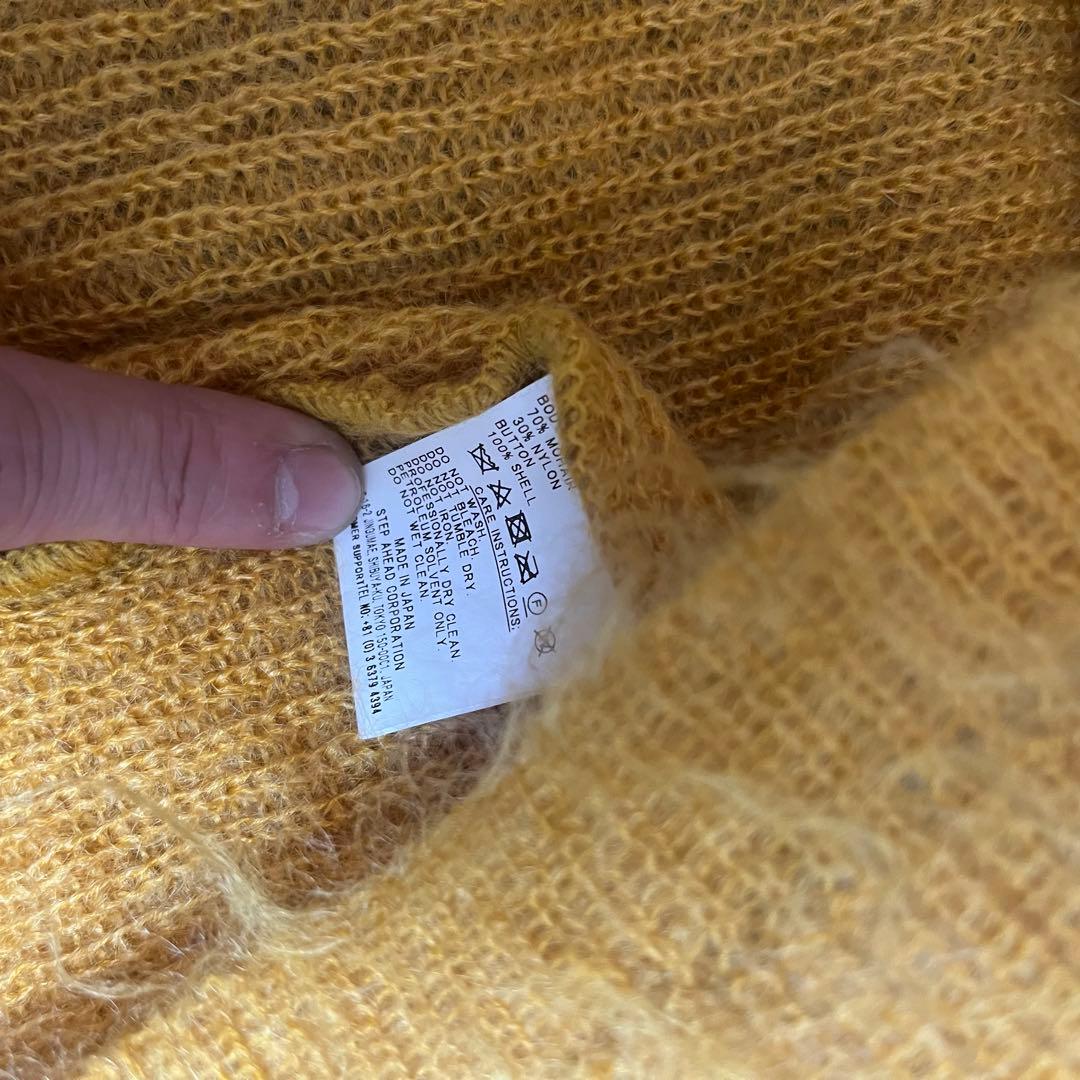 STEP AHEAD Mohair Cardigan モヘアカーディガン