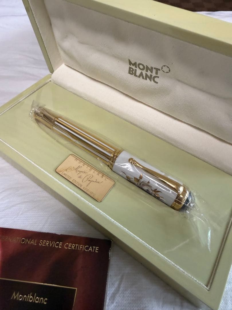 モンブラン万年筆特別限定品、ポンバドゥール侯爵夫人4810