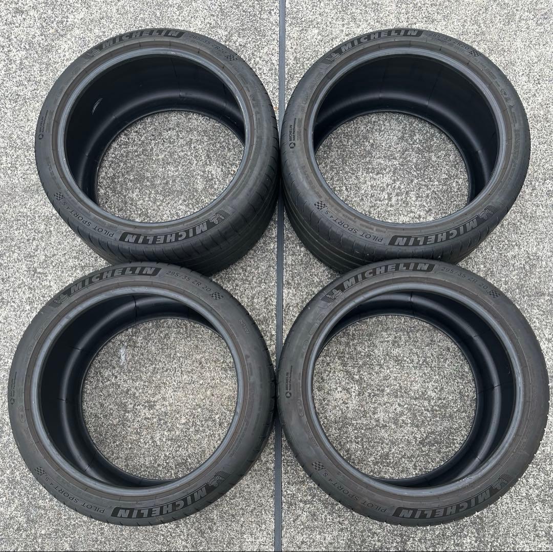 ミシュランパイロットスポーツ4S 285/35R20 295/35R20 4本