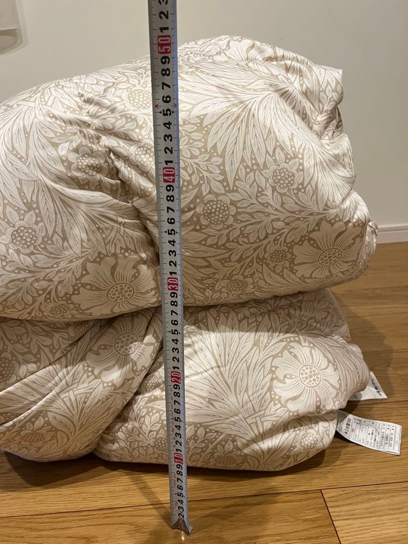 東京西川 プルミエール ホワイトコウダ・マザーグース 93% シングル 1.3k