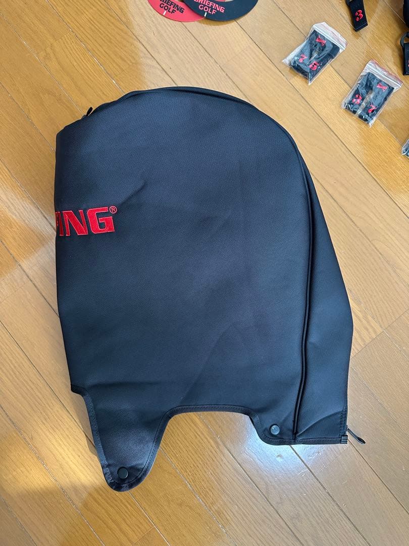 中古BRIEFING キャディバッグ CR-3#02 セット