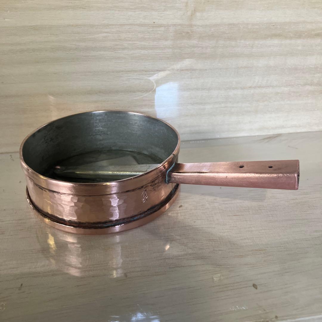 京都　有次　銅製　梅がやシャク