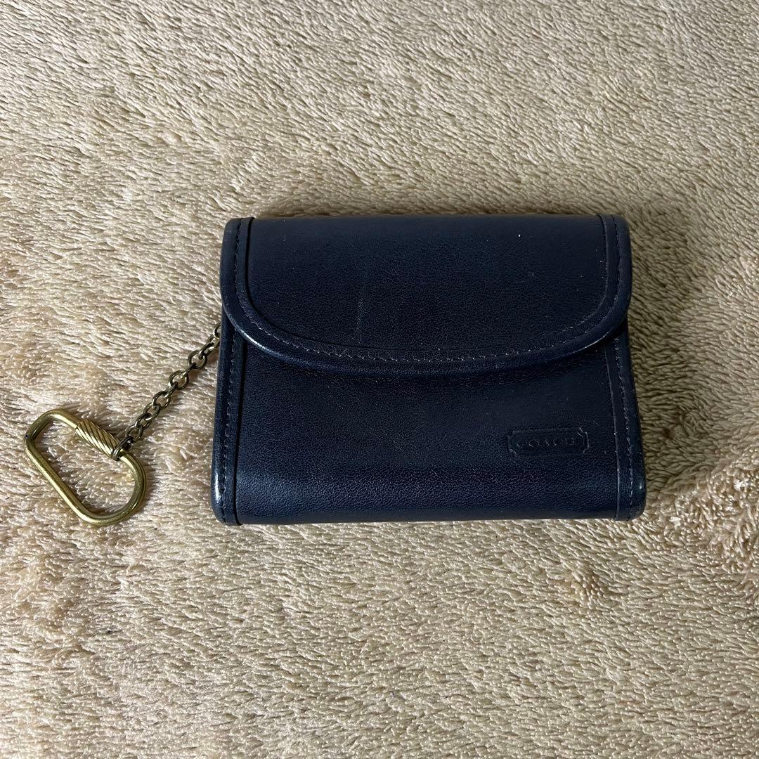 オールドコーチ OLD COACH レザー ケース 小銭入れ ブラック