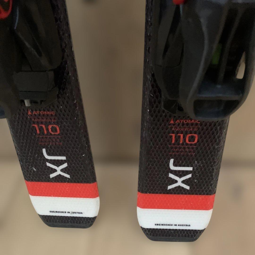 ★購入不可★ネコタ★ATOMIC キッズスキー板＆ストック　110