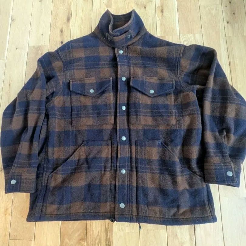 【美品】ノースフェイス パープルレーベル ウールフィールドCPOジャケット