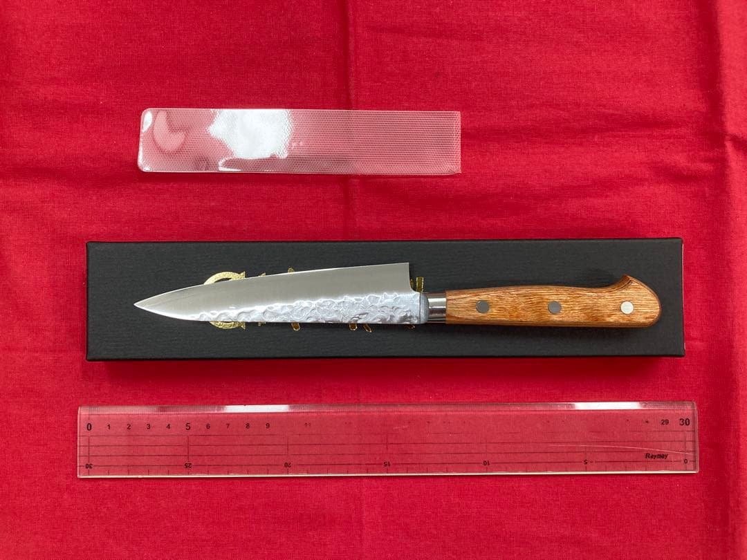 高村刃物 高村作 ペティ130㎜ クロマックス鋼 未使用品