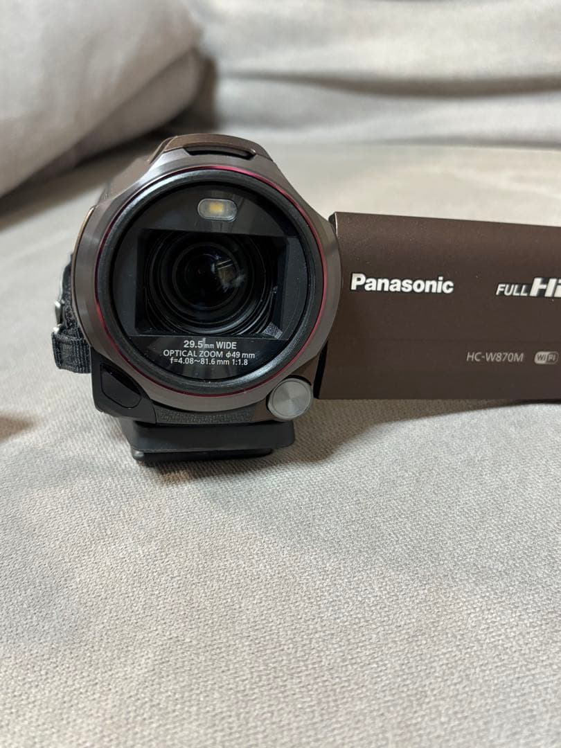 【美品】Panasonic HC-W870M ビデオカメラ 50x ズーム