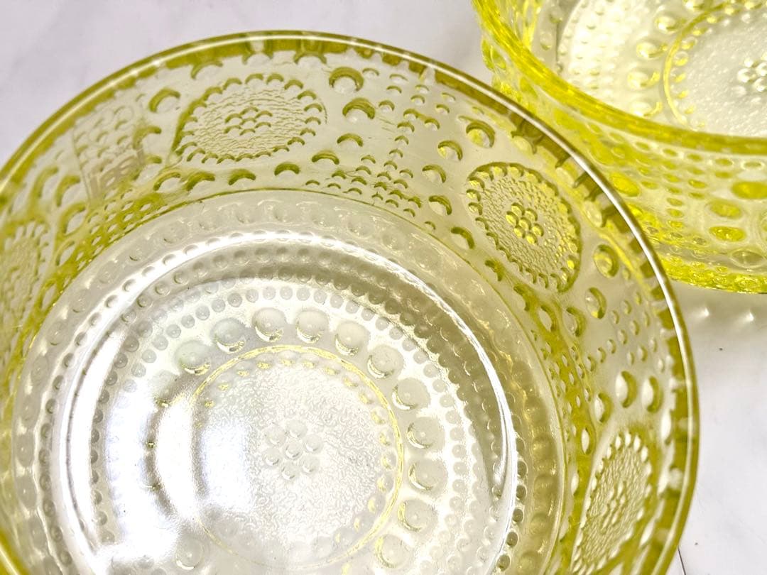 リーヒマエンラシ グラッポニア/ボウルΦ9cm 4つウランガラス