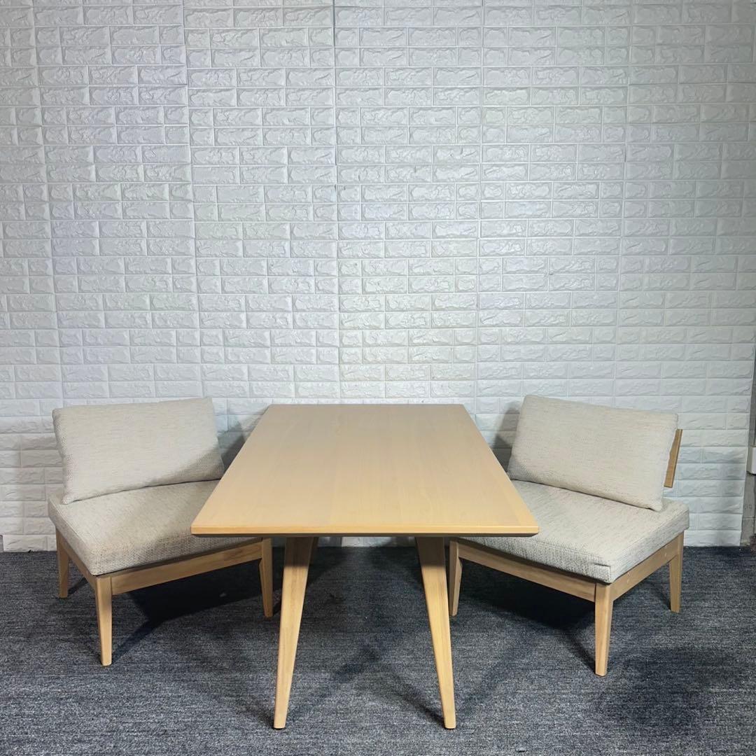 シギヤマ家具工業 ダイニングセット ベンチソファ テーブル 食卓 F038