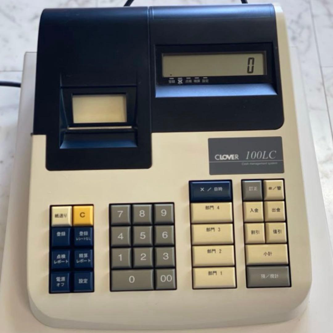 CLOVER 100LC レジスター