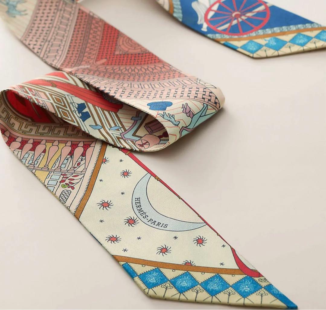 エルメス Twilly ツイリー オブジェ ドゥ キュリオジテ 未使用品　赤