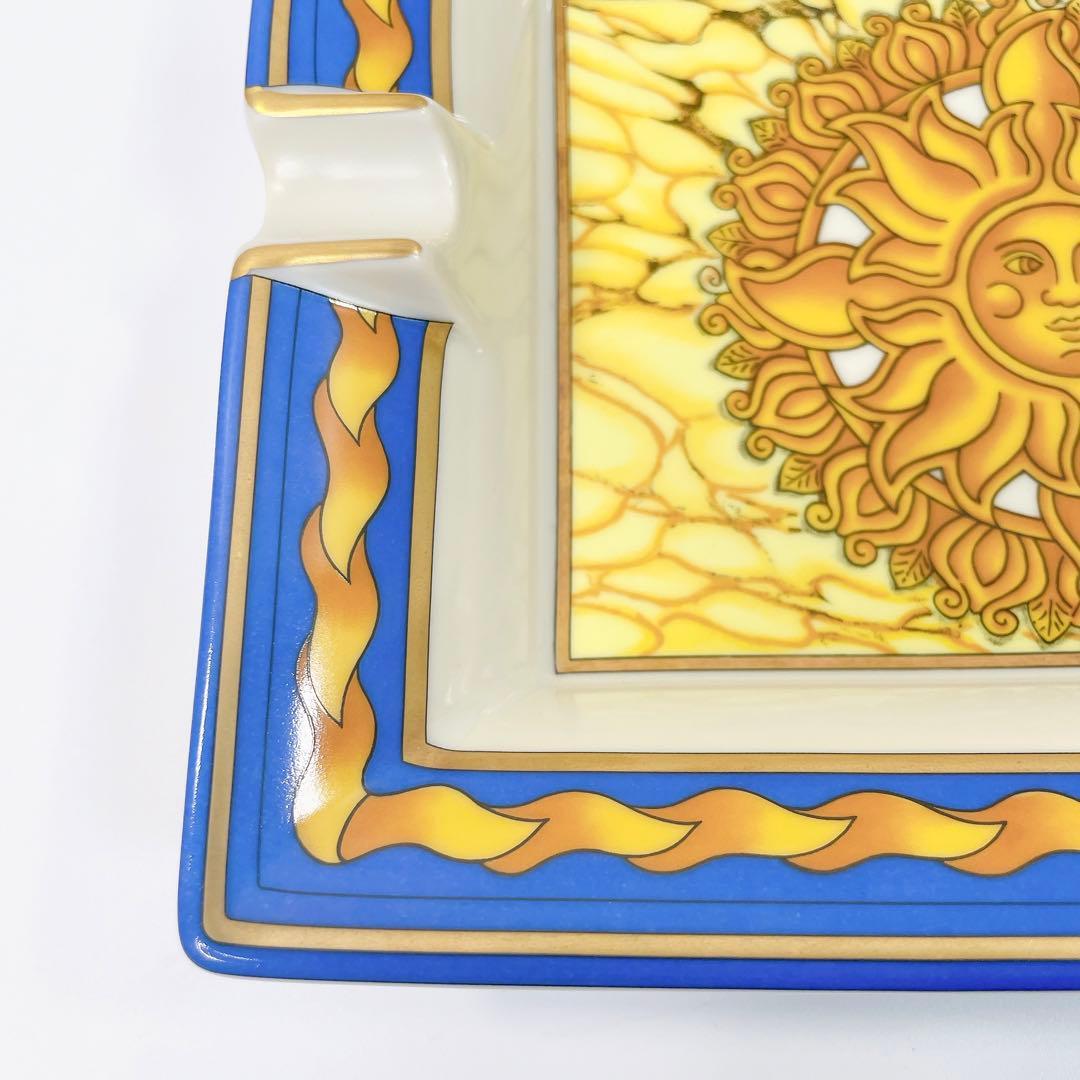 ✨極美品✨ HERMES アッシュトレイ 太陽 灰皿 アクセサリー 陶器