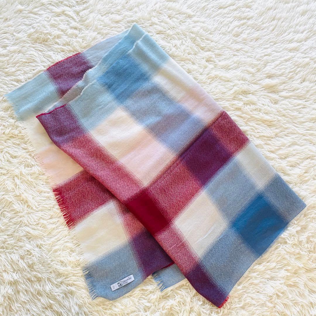 【お値引き中】JOHNSTONS ジョンストンズ カシミヤ100％ ストール