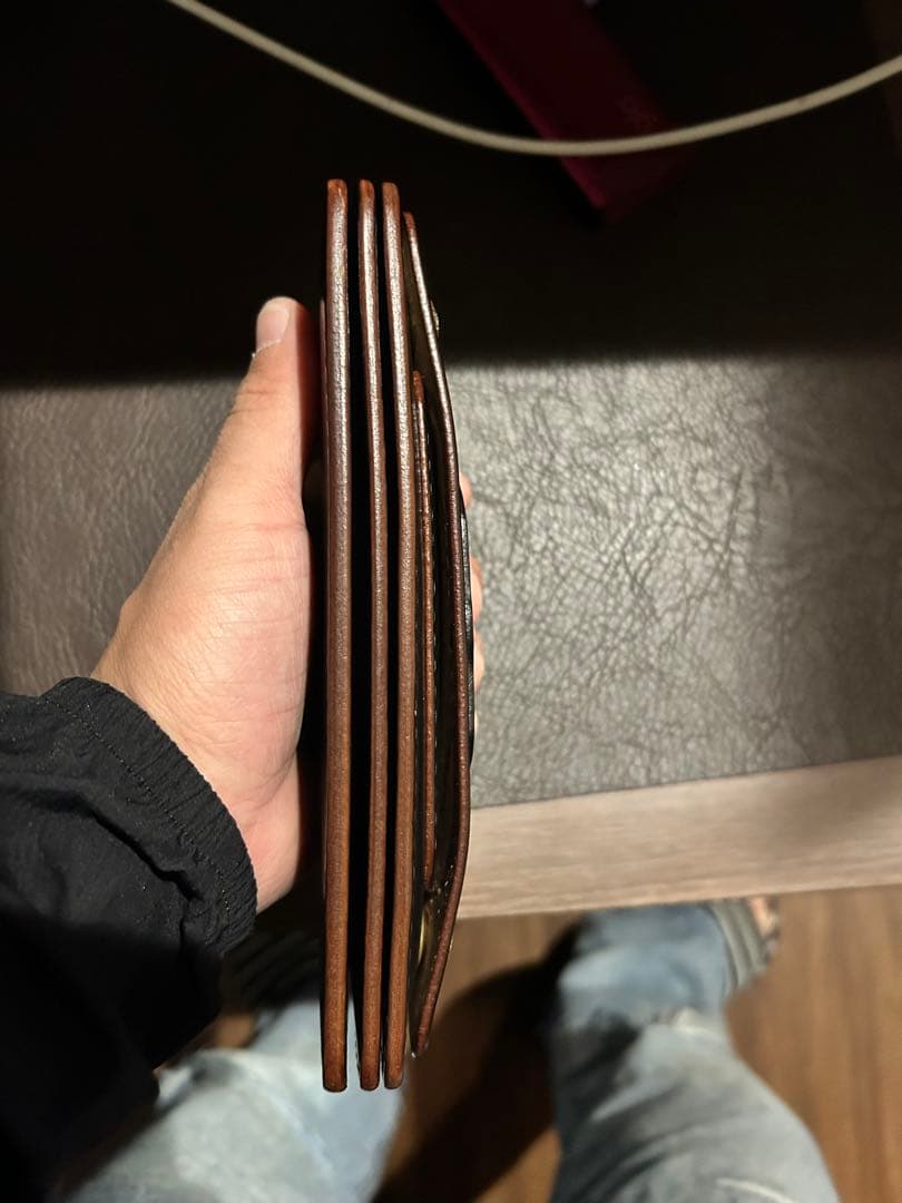 チャイルドマインドレザー　トラッカーウォレット　栃木レザー