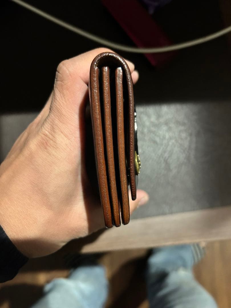 チャイルドマインドレザー　トラッカーウォレット　栃木レザー