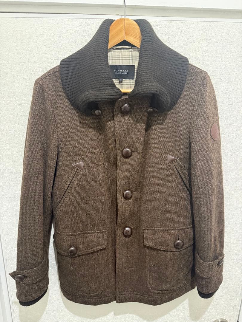 egg　BURBERRY Black Label ウール ジャケット