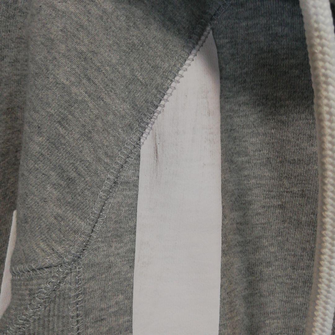 1PIU1UGUALE3 RELAX ビッグファスナーランダムロゴパーカー 上下