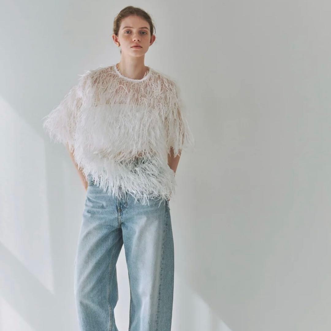 新品未使用 cygne シーニュ　フェザートップス　Moni