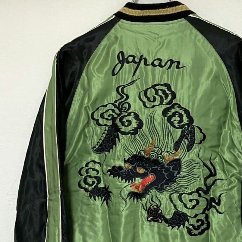 テーラー東洋 スカジャン 黒龍×鷲と日本地図/Mサイズ/山田涼介着用