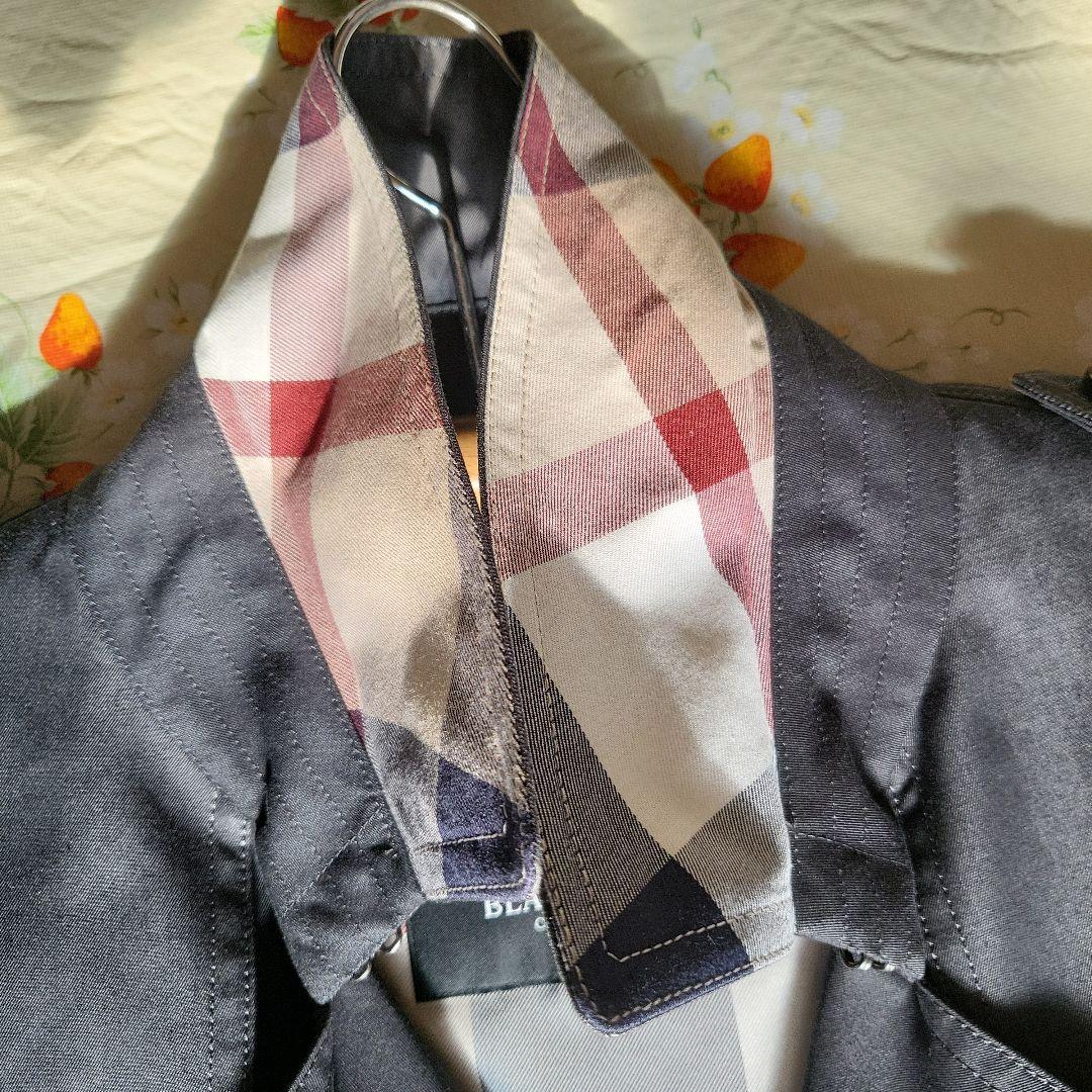 BLACK LABEL CRESTBRIDGE グレー トレンチコート M
