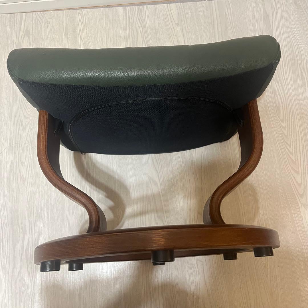 美品☘️ EKORNES エコーネス　ストレスレス　本革　オットマン　グリーン