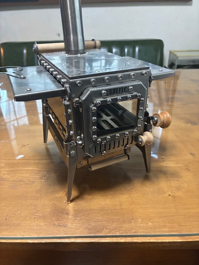 SHUTTLE ステンレス薪ストーブ コンパクト