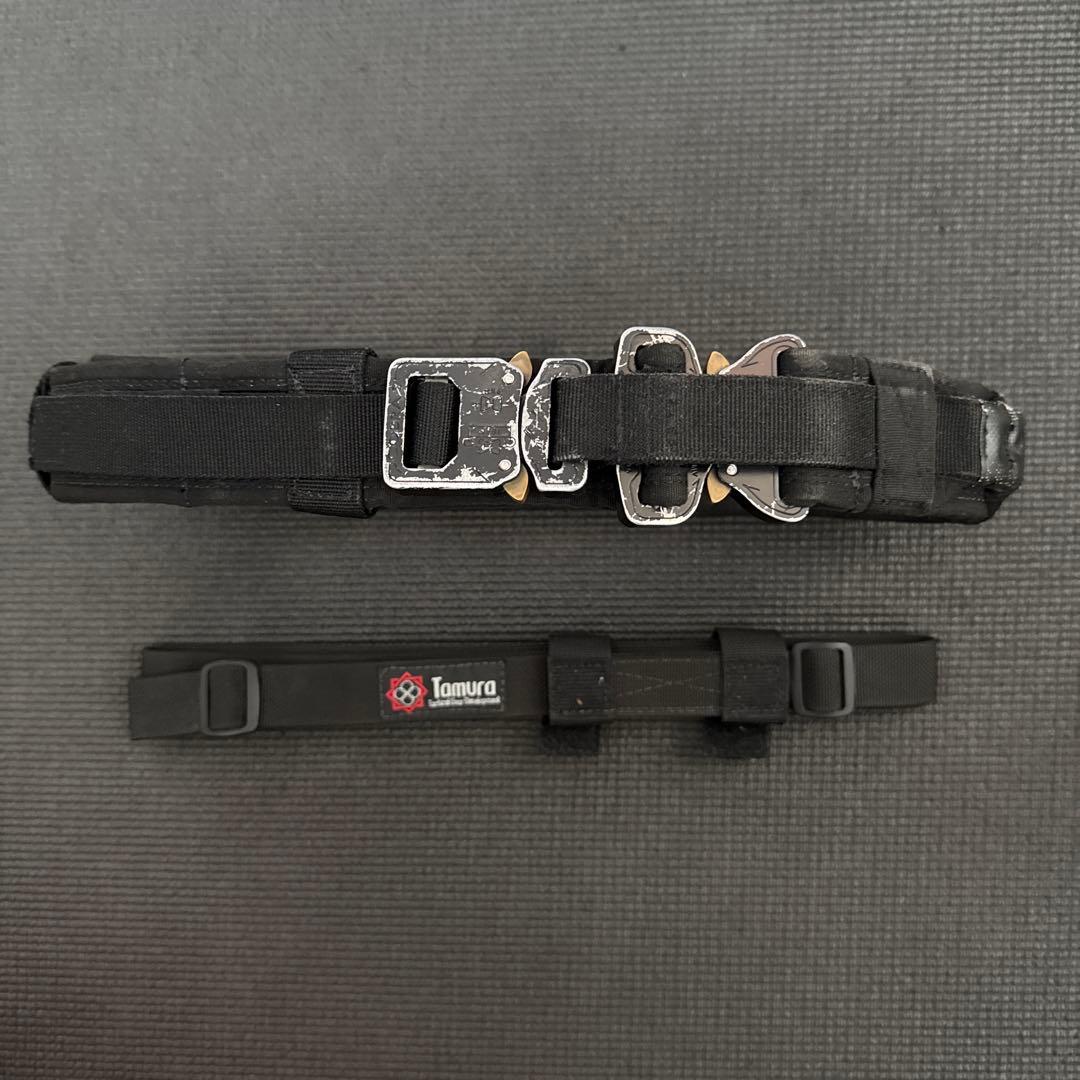 【稀少】田村装備開発　CQB Tactical Belt Sサイズ ブラック