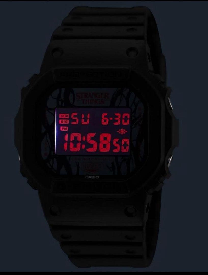 新品 G-SHOCK DW-5600STT-1JR ストレンジャーシングス