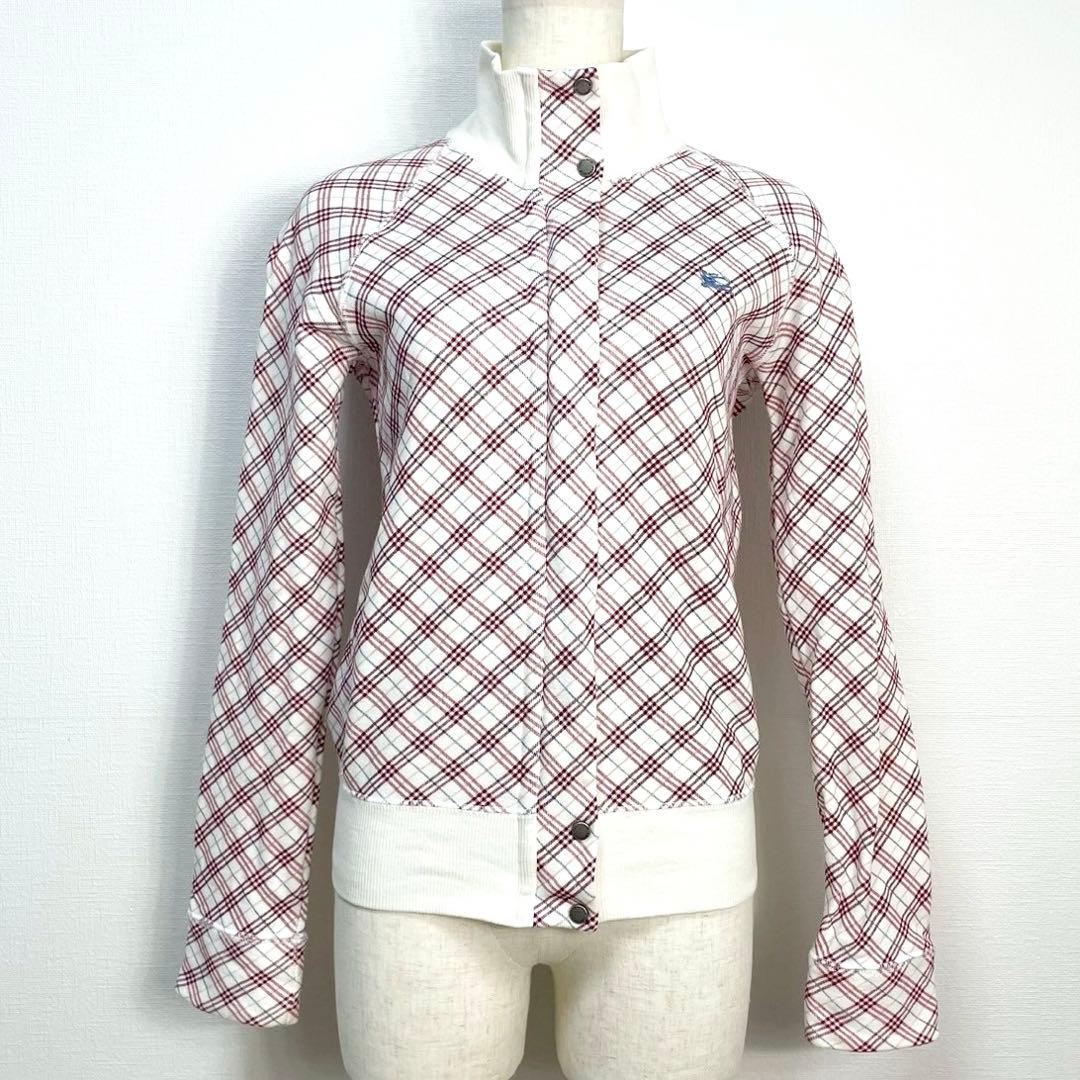 y2k✨️ BURBERRY BLUE LABEL チェック トラックジャケット