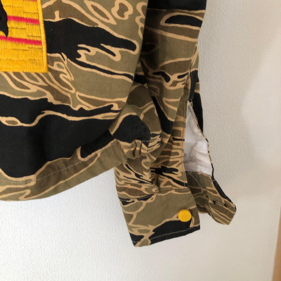 Y*u様 美品 ベトジャン 龍刺繍 ビッグサイズ 迷彩 タイガーカモ スーベニア