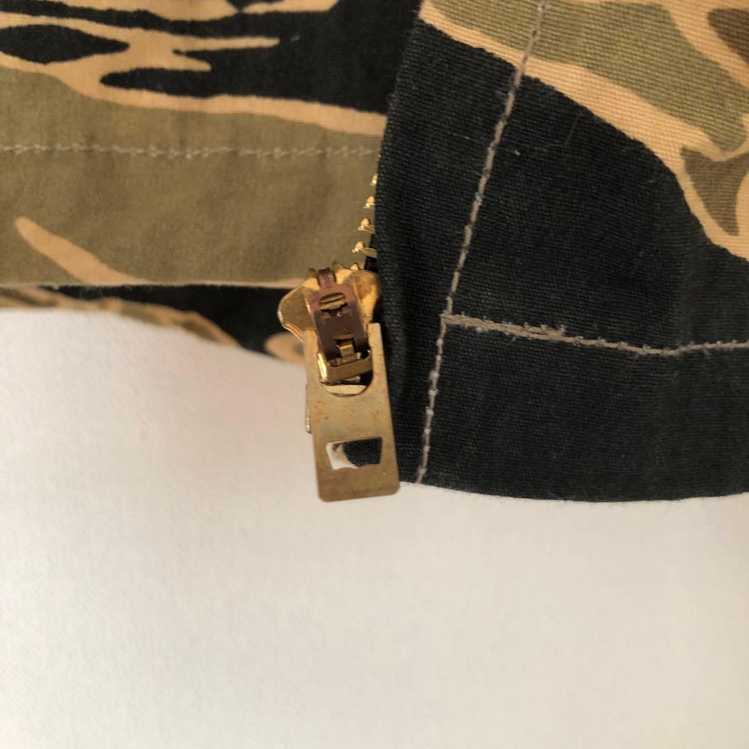 Y*u様 美品 ベトジャン 龍刺繍 ビッグサイズ 迷彩 タイガーカモ スーベニア