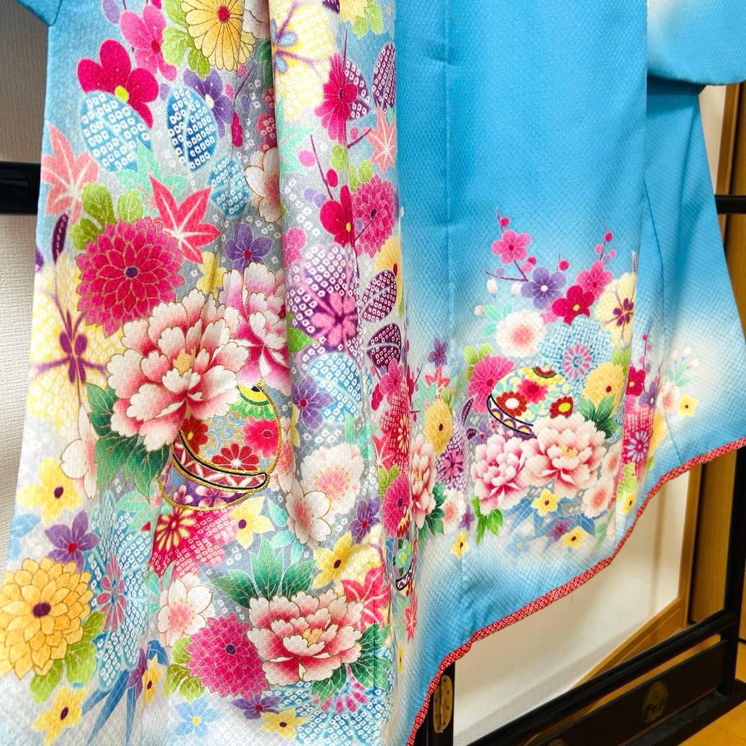 SAMAYANo.120-B 七五三　7歳　　着物セット