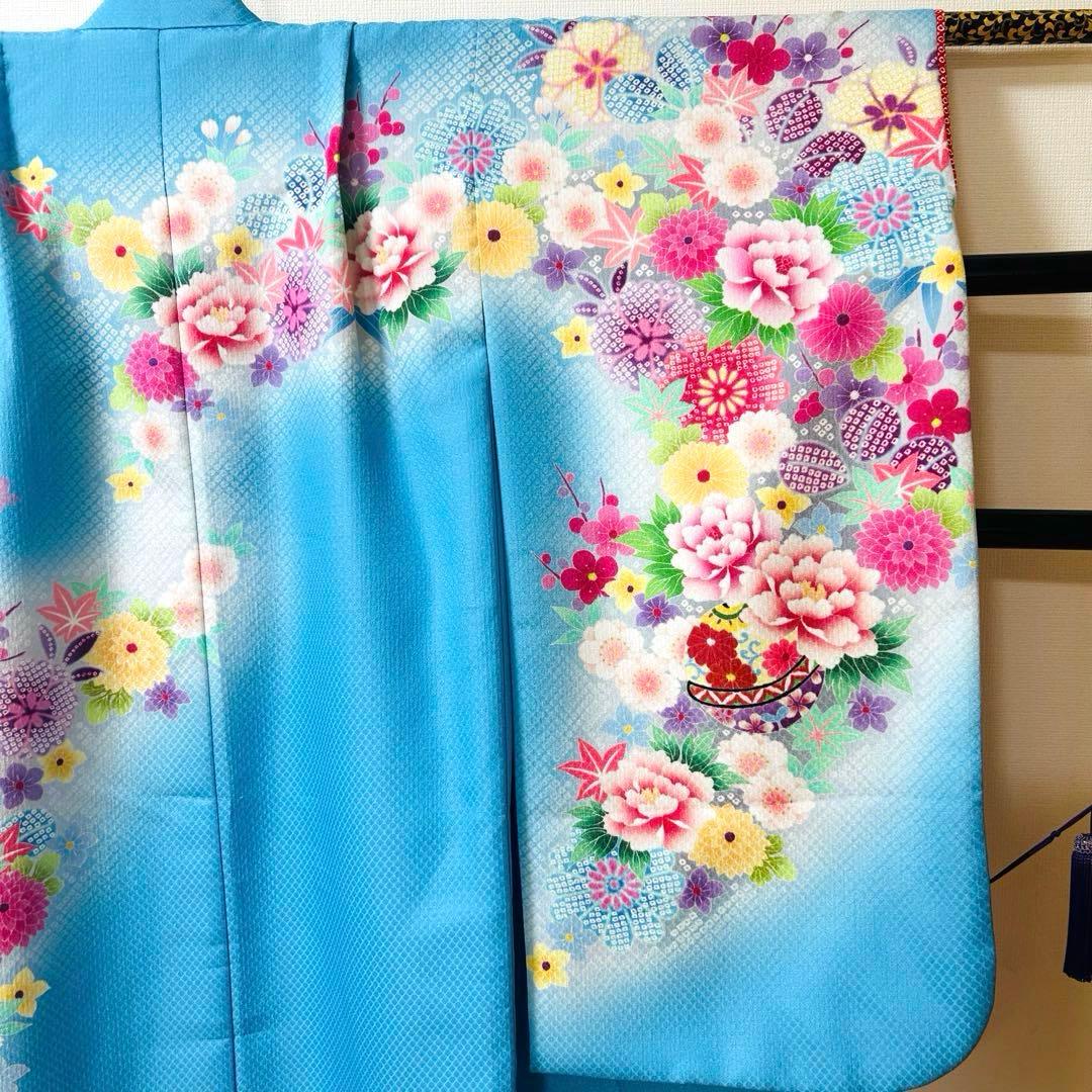 SAMAYANo.120-B 七五三　7歳　　着物セット