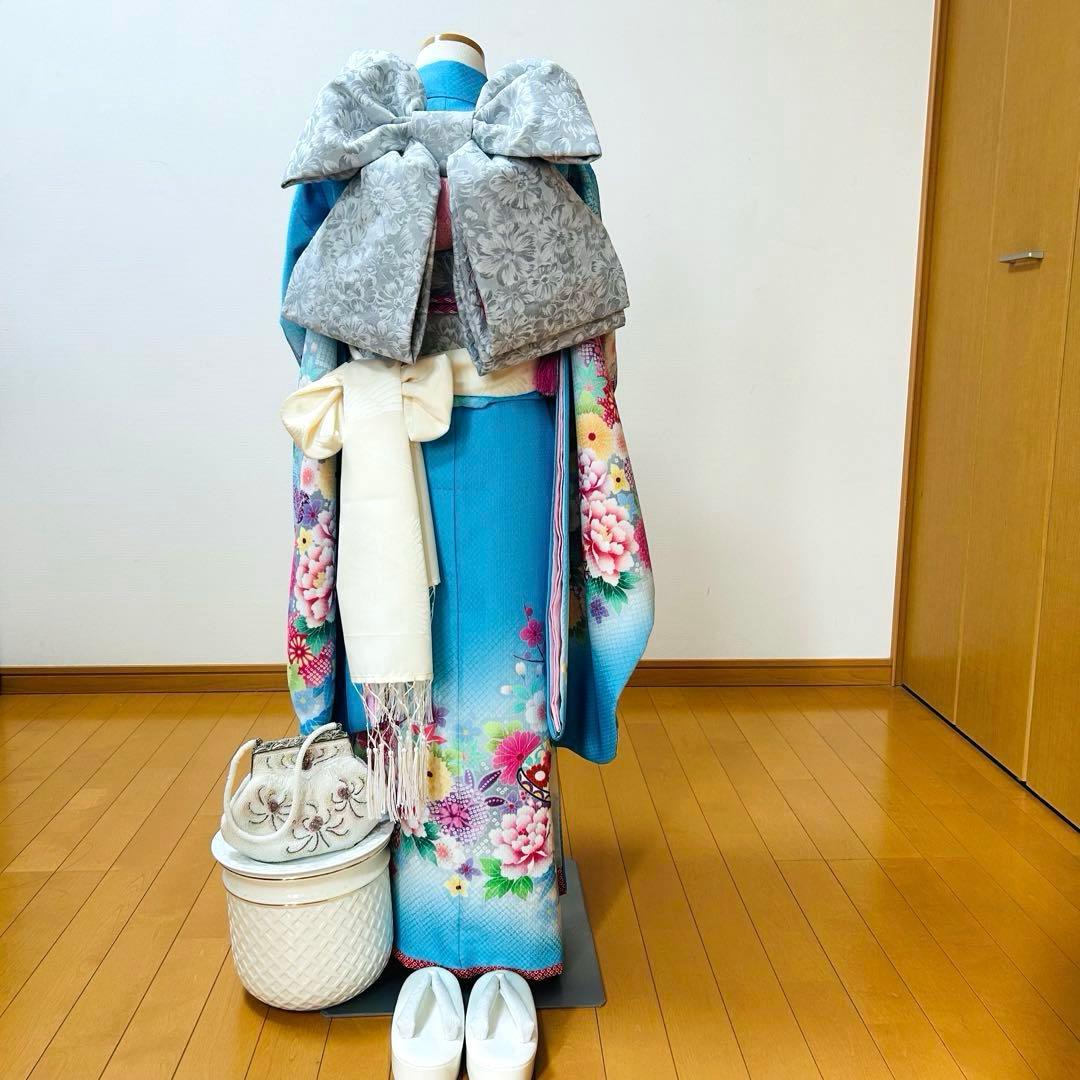 SAMAYANo.120-B 七五三　7歳　　着物セット
