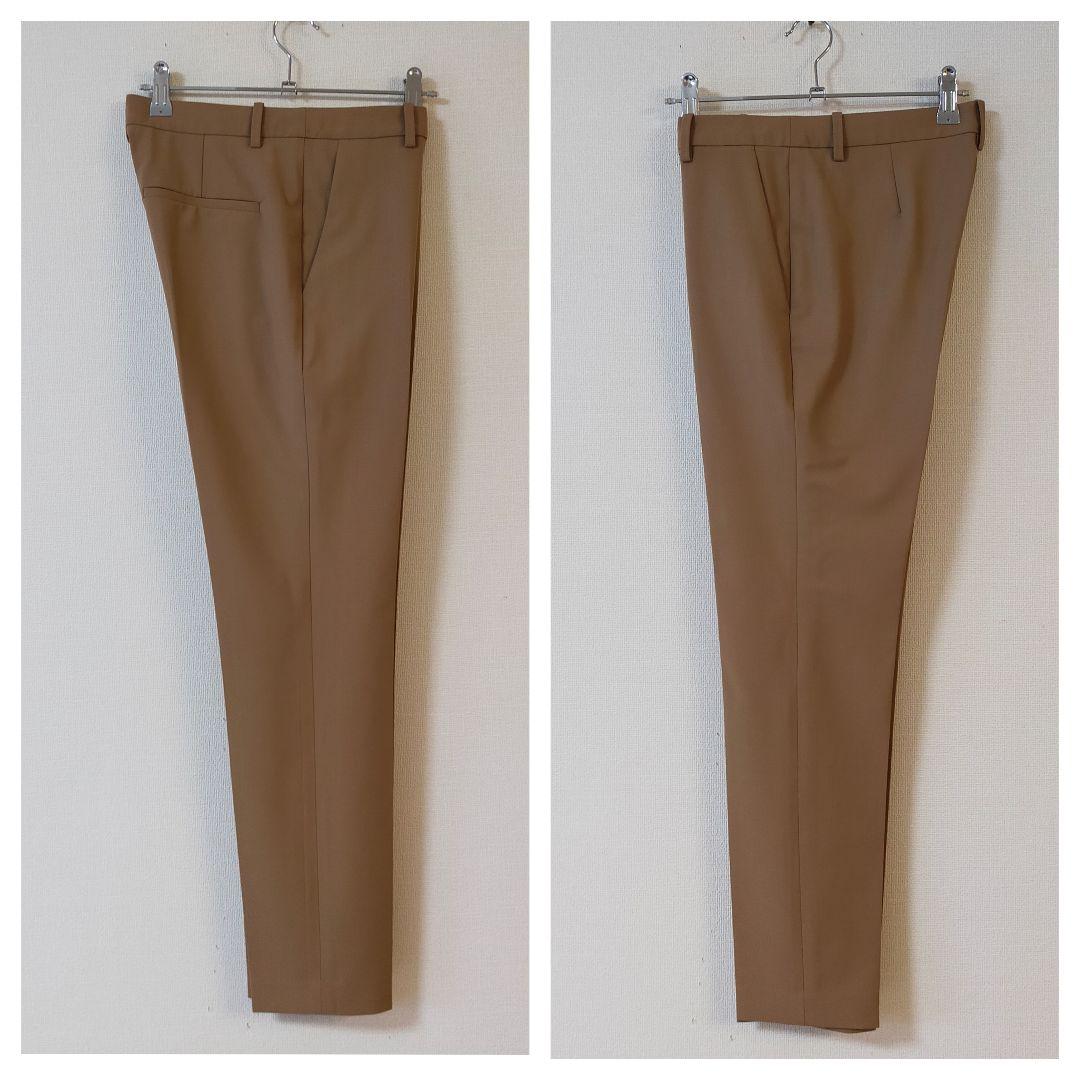 美品　Theory　現行タグ　サイズ0　キャメルカラー　パンツスーツ