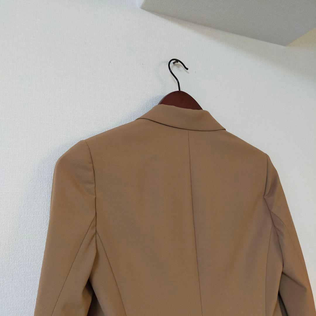 美品　Theory　現行タグ　サイズ0　キャメルカラー　パンツスーツ