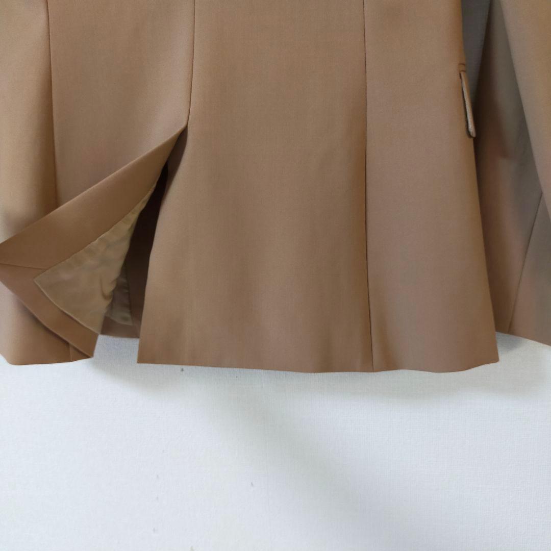 美品　Theory　現行タグ　サイズ0　キャメルカラー　パンツスーツ