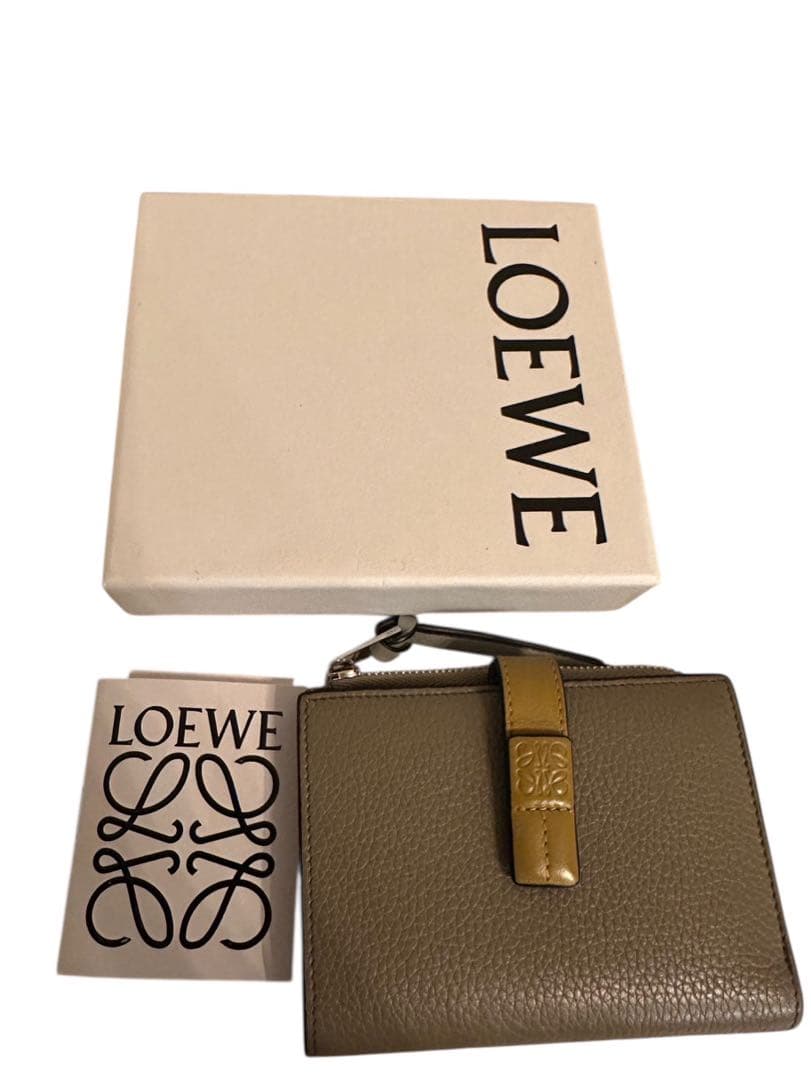 LOEWE コンパクトジップウォレット　ロエベ　財布『正規品』箱付き