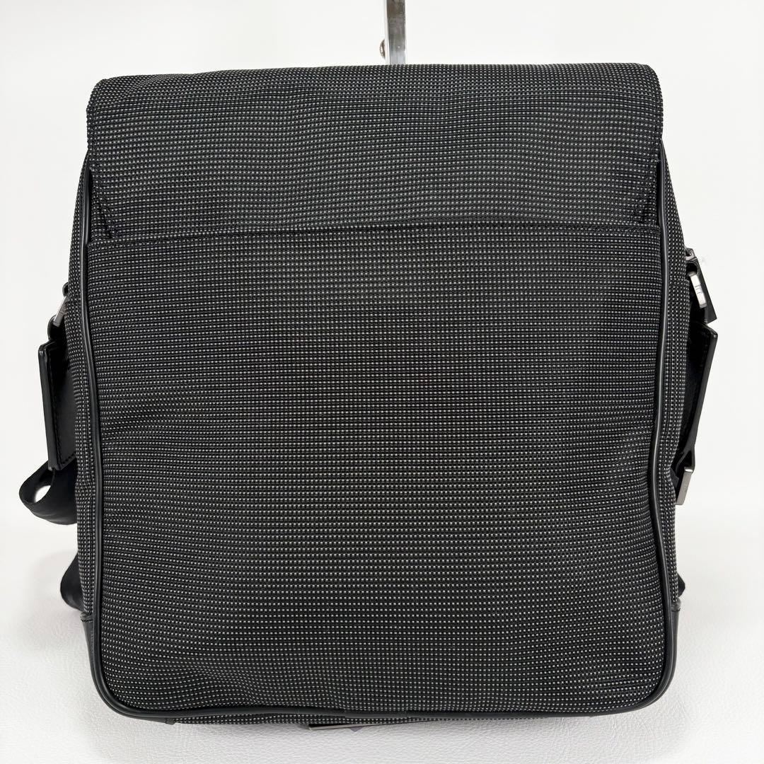 美品⭐️ダンヒル アボリティーズ メッセンジャーバッグ キャンバス グレー系