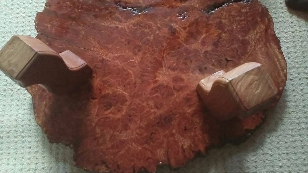 た*ん様 高級唐木 花梨 一枚板 総無垢 座卓 座敷 机