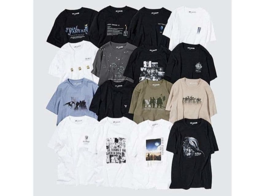 FFxユニクロ｜FF35th記念 ユニクロコラボTシャツ限定BOX