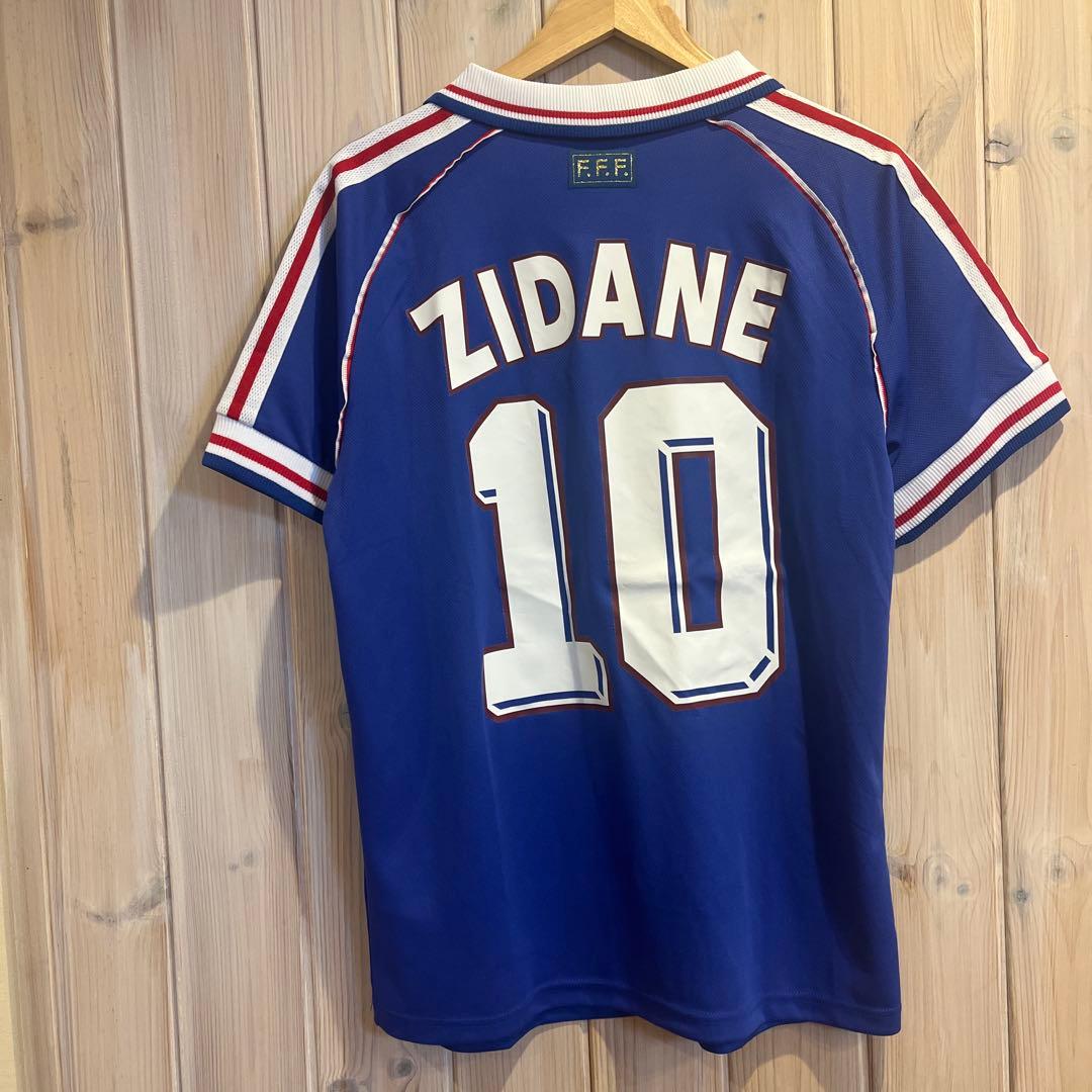 フランス代表 98年ワールドカップ シャツ 10 ZIDANE ヴィンテージユニ