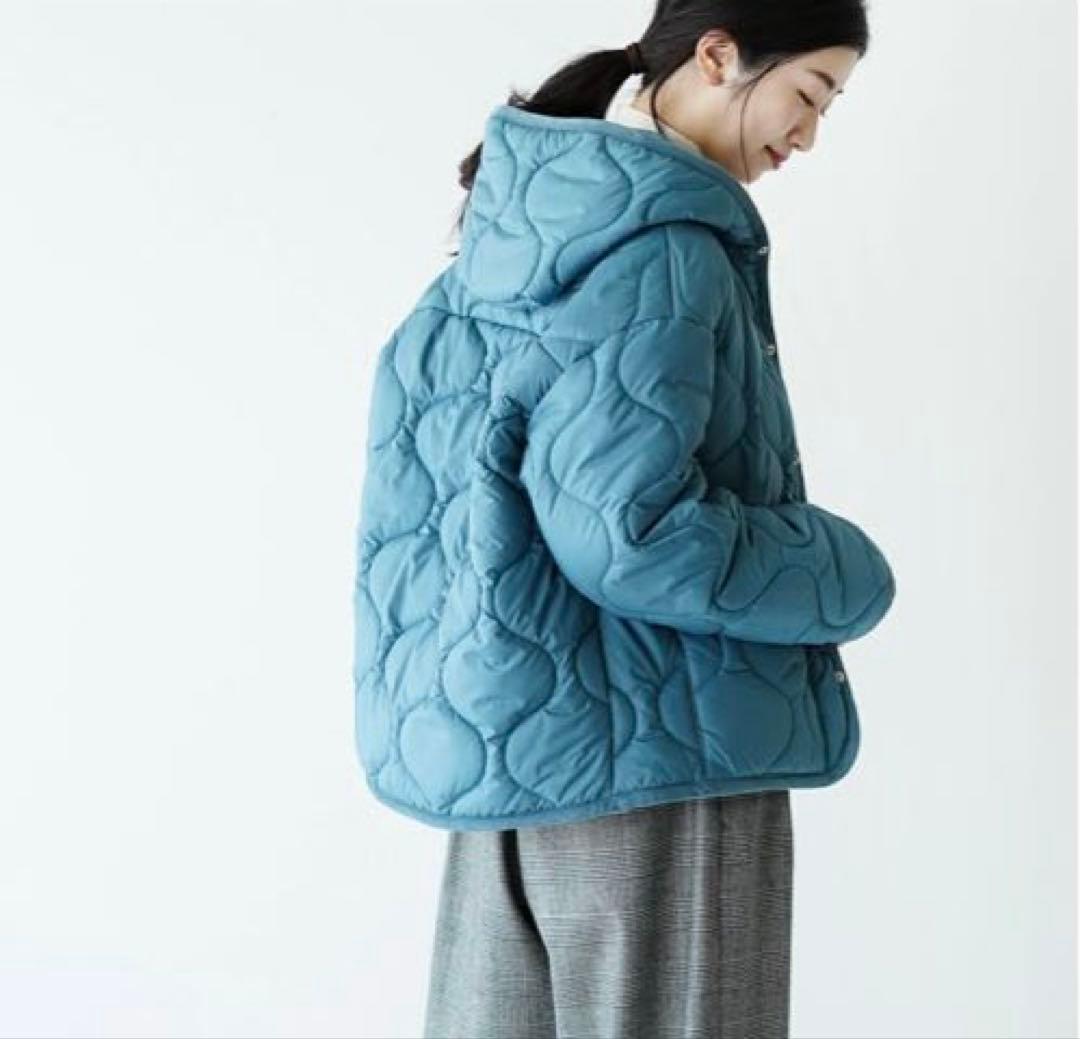 ラベンハム LAVENHAM ビッグキルト クレイドン フードジャケット