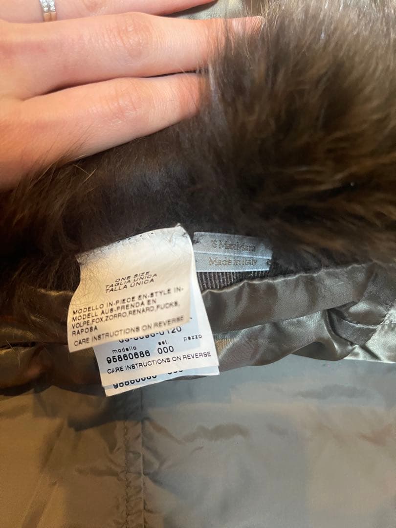 最終値下げ!！　S Max Mara マックスマーラ　リバーシブルダウンコート