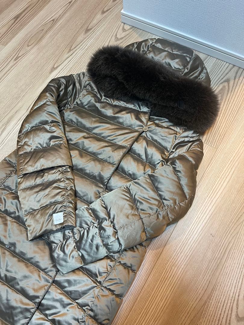 最終値下げ!！　S Max Mara マックスマーラ　リバーシブルダウンコート