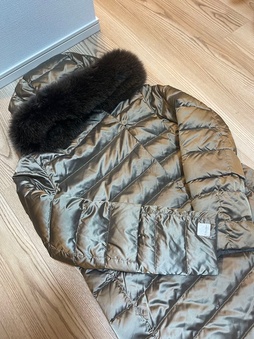最終値下げ!！　S Max Mara マックスマーラ　リバーシブルダウンコート