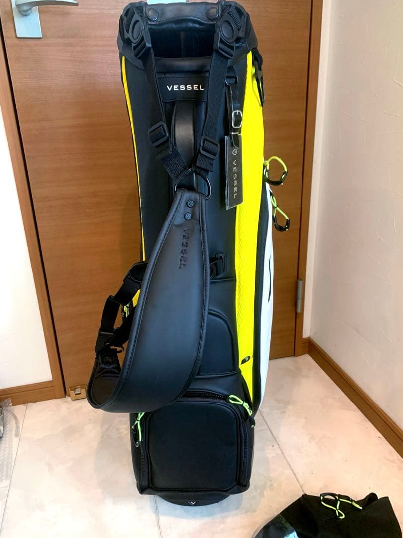 ほぼ未使用　ベゼル　VESSEL プレーヤー3 スタンド　キャディバッグ